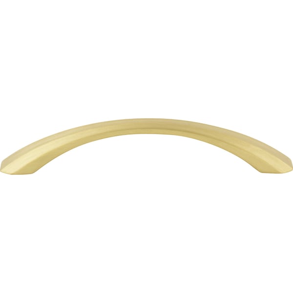 128 Mm Center-to-Center Brushed Gold Wheeler Cabinet Pull